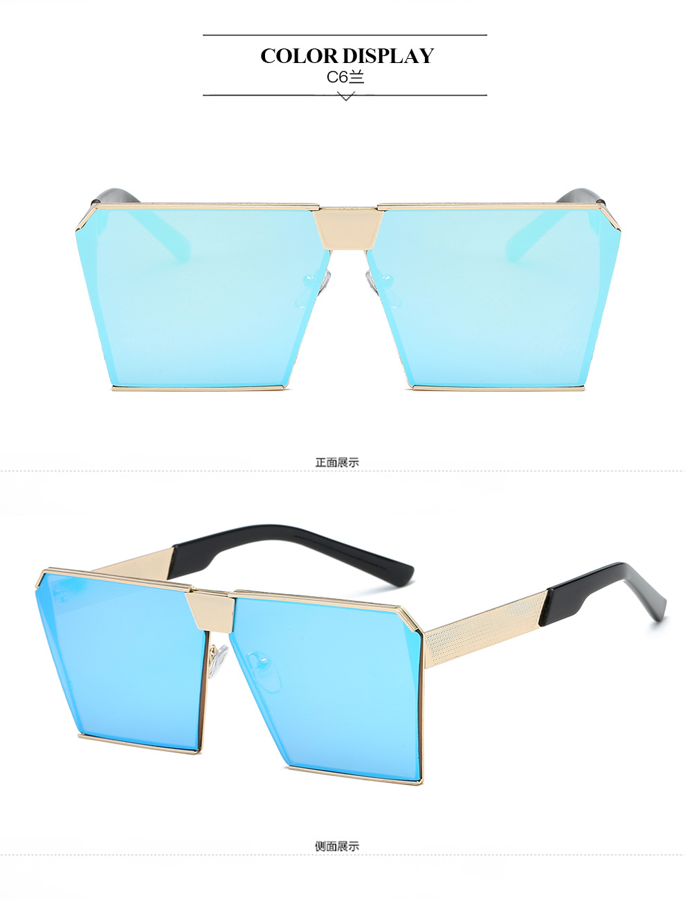 2022 Aviator Millionaire Fashion Designer Nouveaux lunettes de soleil hommes et femmes Lunettes de soleil Trend Europe et le Metal des États-Unis