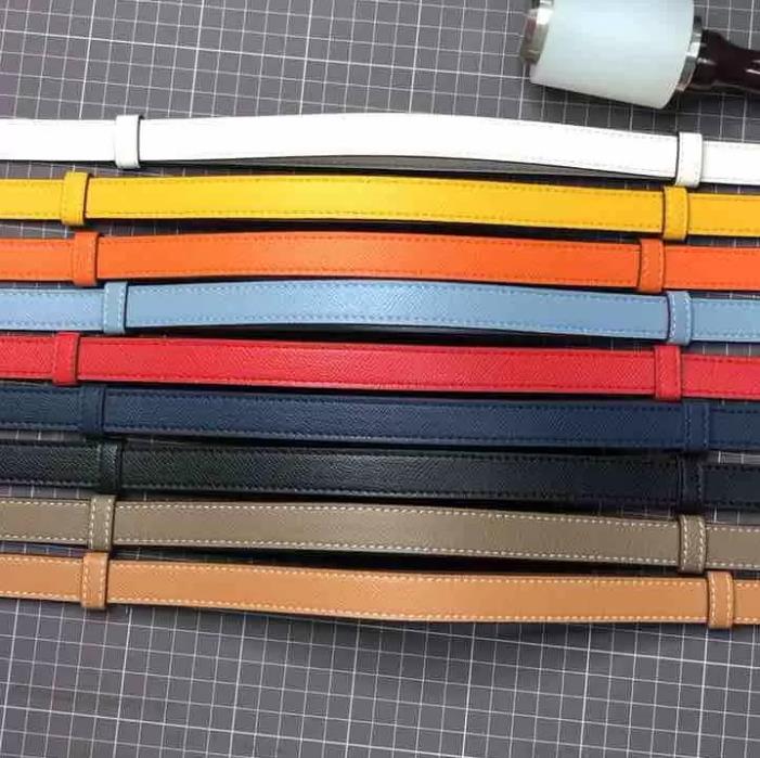 

H family Classical Belts for Women Designer leather Smooth Buckle 2 Color matching sweater skirt dress waist decoration Kelly suit, Black