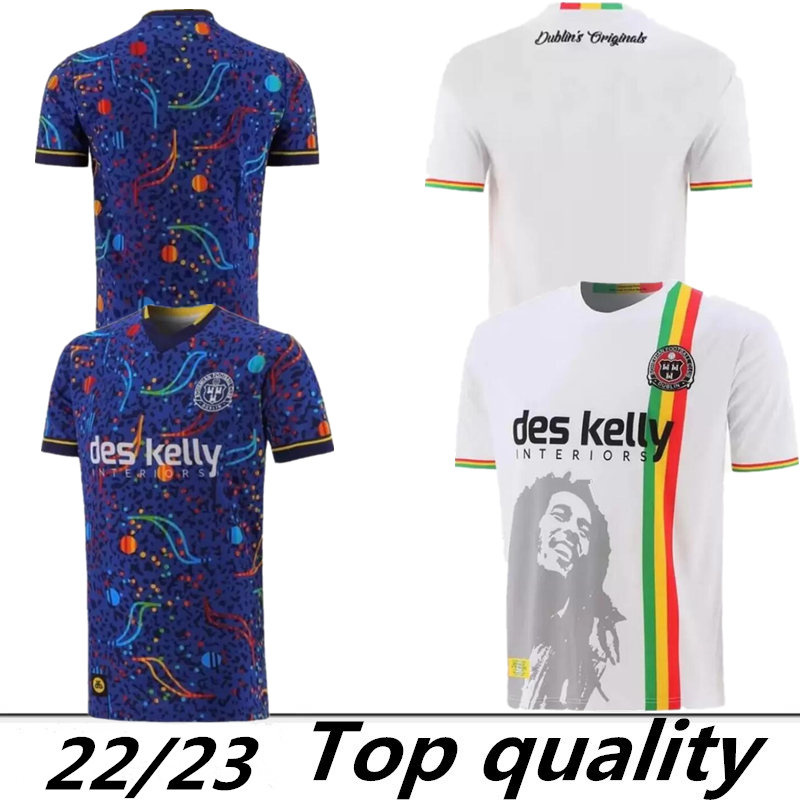 

Bohemian FC 2023 2022 Away White Bohemian Soccer Jersey 23 22 third color Bohemians Special Football Shirt camiseta de futbol top thailand maillots foot customize