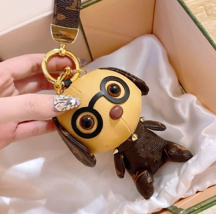 Classic Puppy Doll Key Portefeuille Designer de luxe Men et femmes sacs bagages décoration pendentif Car Keychain Brand Fashion Women's Key Chain