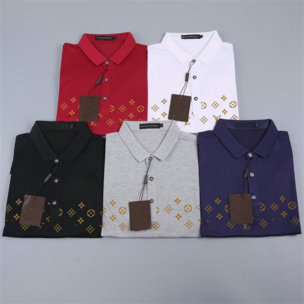 2022 luxury brand mens designer polo T shirt summer fashion breathable short-sleeved lapel casual top g40