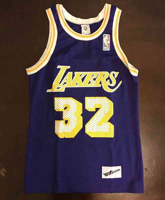 

New Rare vintage Raven knitted Magic Johnson Basketball Jersey, With pictures
