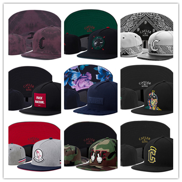 

2022 New Men Women's Basketball Snapback Baseball Snapbacks Cayler & Sons for Men's Women's Football Hats Hip Hop Sports Hat Mix Order, 19