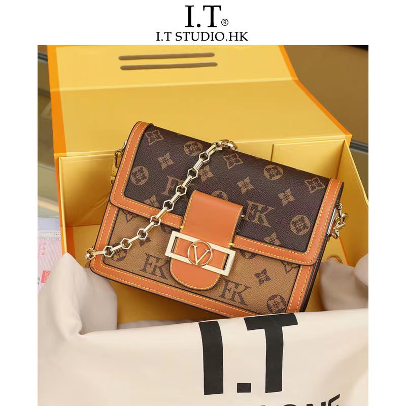 2022 Top Qualité supérieure M44391 Sac Dauphine Crossbody Dernières femmes Sacs à main en cuir véritable MM Sac à bandoulière Messenger Totes Hob