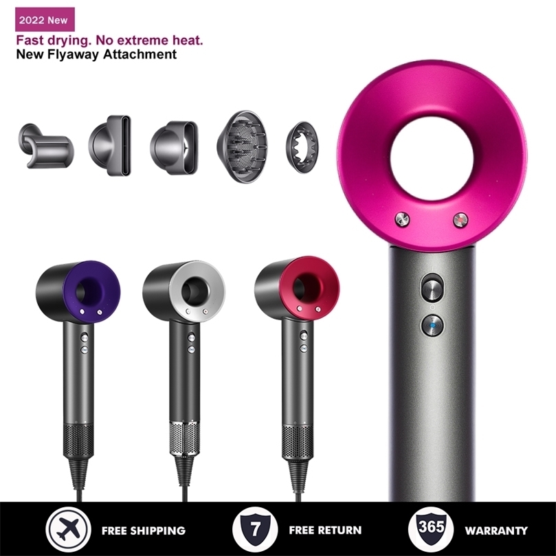 

Professional Hair Dryer Negative Ionic Strong Wind Salon Dryer Air Cold Air Wind Styler Premium Hairdryer Salon Style Tool 220623
