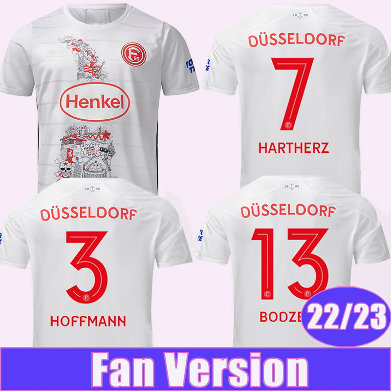 

22 23 Fortuna Dusseldorf Mens Soccer Jerseys Special Edition GINCZEK KLAUS PETE BODZEK PLEDL Football Shirt Adult Short Sleeve, Tbb9117 22 23 special edition no patch