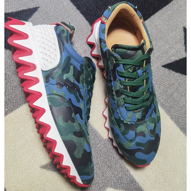 

22S Fun Style Men's Bottom Sneakers Loubisharks Donna Flat Red Serrated Soles,Super Gift Soles Shoes Men Walking Dress mkjkhh00002