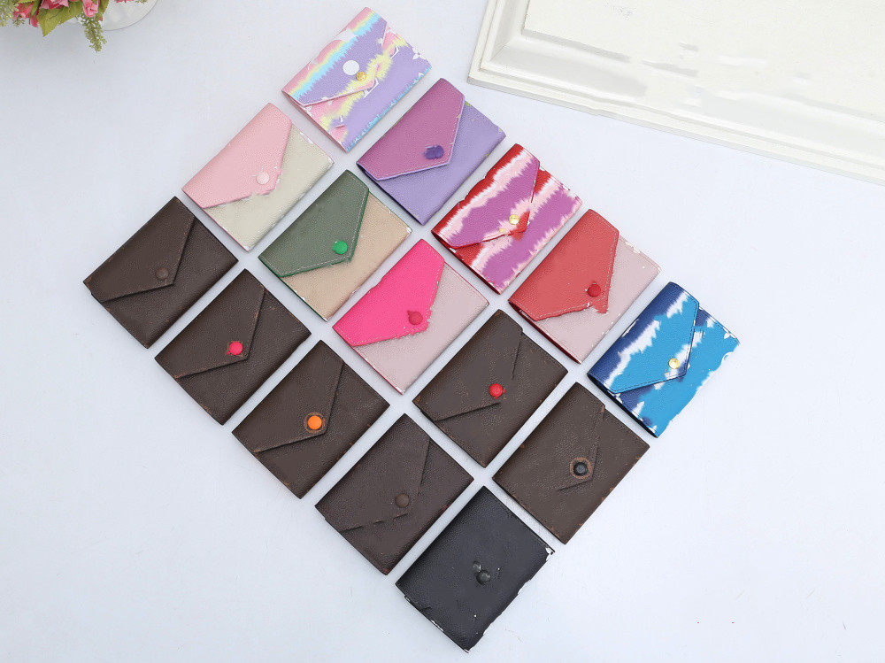 

High Quality Luxury Designer Wallet Short Wallet Embossed Letters Classic Coin Purse 15 styles, #8