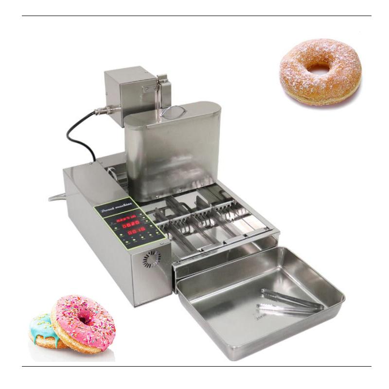 

Bread Makers 4 Rows Fried Doughnut Machine Commercial Industrial Automatic Making