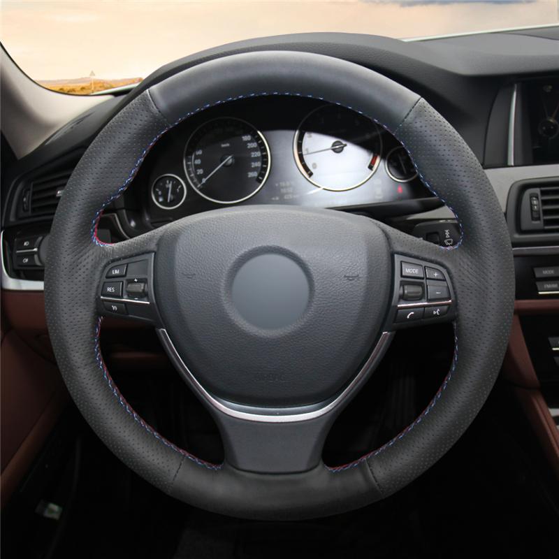 

Steering Wheel Covers Anti-Slip Wear-Resistant Cover For F10 F11 F07 F12 F13 F06 F01 F02 Car Interior DecorationSteering CoversSteering