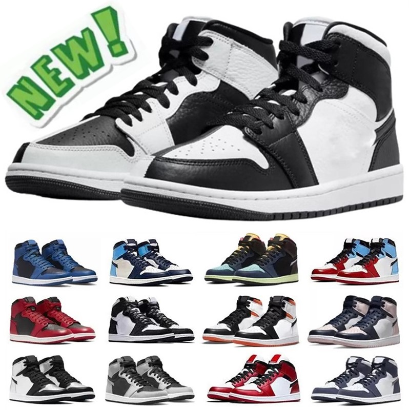

Heirloom 1 1s High Basketball Shoes Men Women Homage Top 3 Stealth Bio Hack Shadow 2.0 Bred Patent Gorge Green Turbo Inside Out Neutral Grey Designer Trainers Sneakers, 1s black particle grey