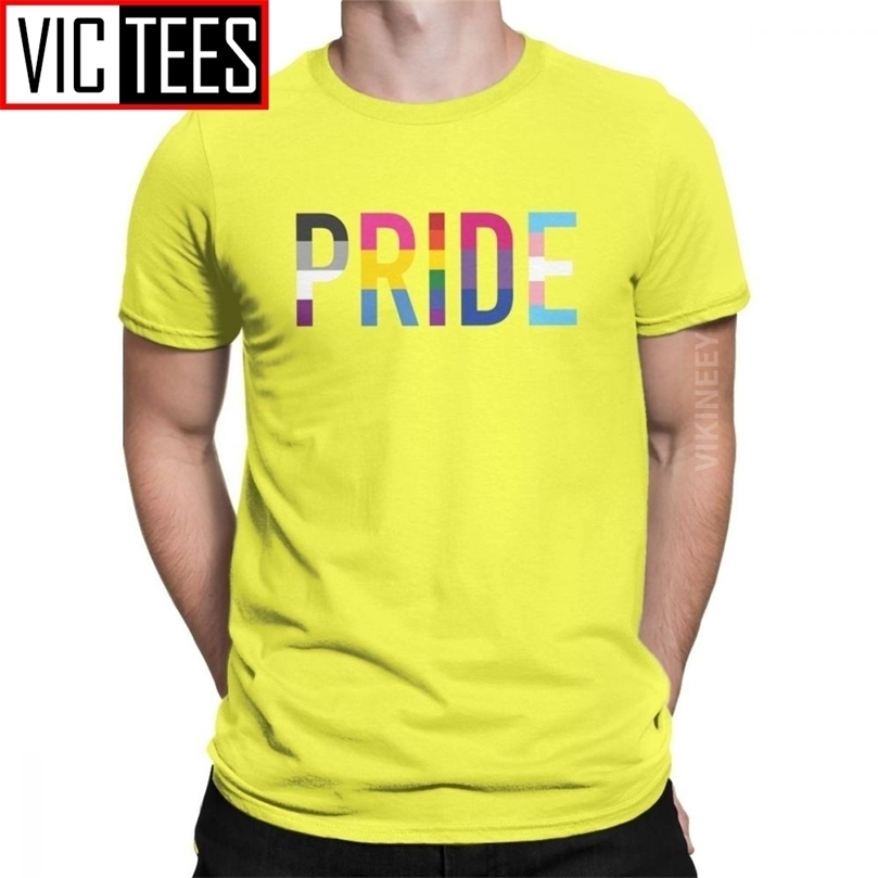 

Gay Pride LGBT T Shirt for Men Pure Cotton Tshirt Lesbian Homosexual Asexual Pansexual Bisexual 220509, White