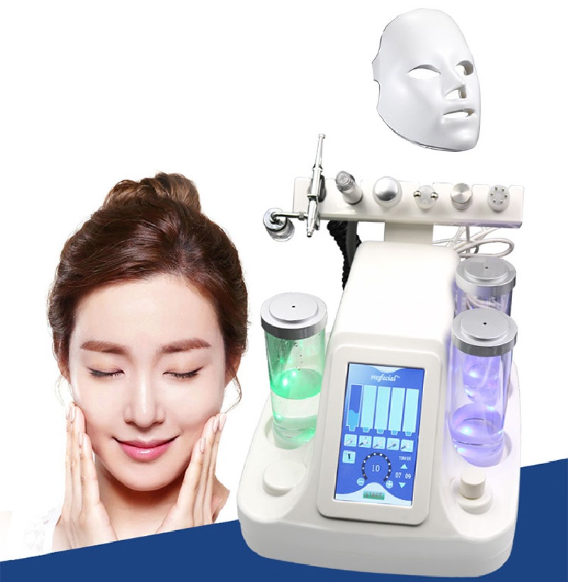 

Water Hydro Dermabrasion Facial Micro Hydra Peeling H2O2 Hydrofacials 7 In 1Skin Treatment Beauty Machine