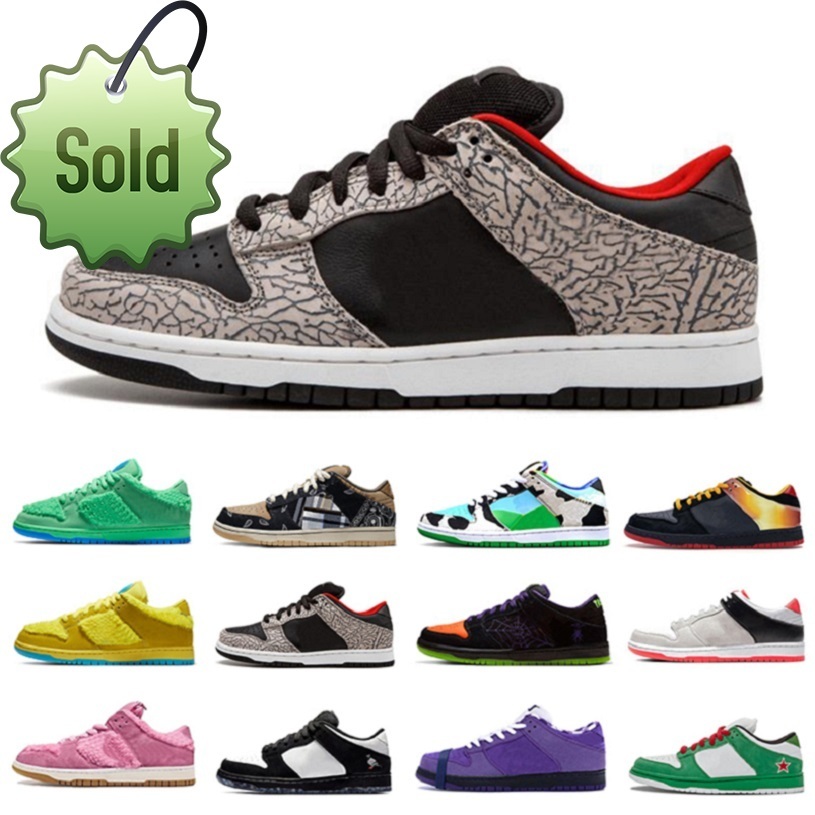 

Black Cement Low Cut X Sb Mens Outdoor Shoes Raygun Tie -Dye White Sports Sneakers Chunky Dunky Women Men Casual Skateboard s, Color#28