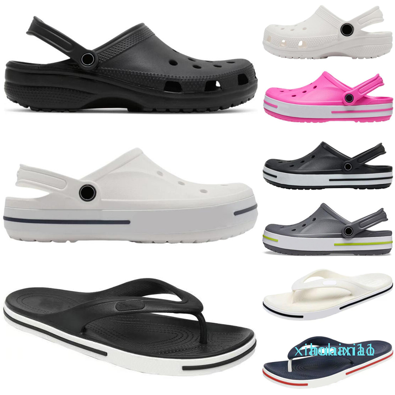 Classics Designer Bayaband Clog Croc Sandals Slides Mens Womens Slippers Chaussures de luxe Pantoufle Flip Flops Platform Men 2022
