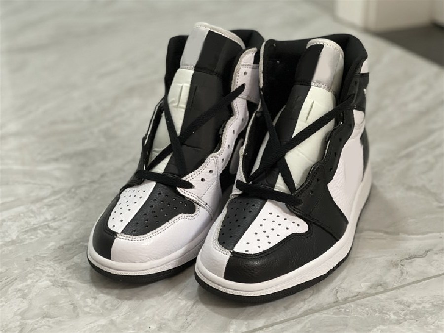 

Shoes Authentic 1 Mid Invert 1s Black White Men Sports Sneakers Outdoor DR0501-101 With Original, Don't order this option