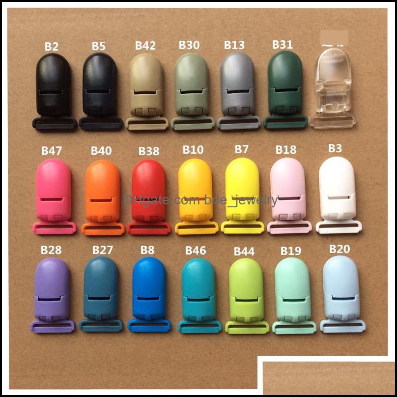 

Pacifiers 2.0Cm Kam Brand Plastic Baby Pacifier Dummy Chain Holder Clips For 20Mm Ribbon Suspender 933 X Bdejewelry D Dharu