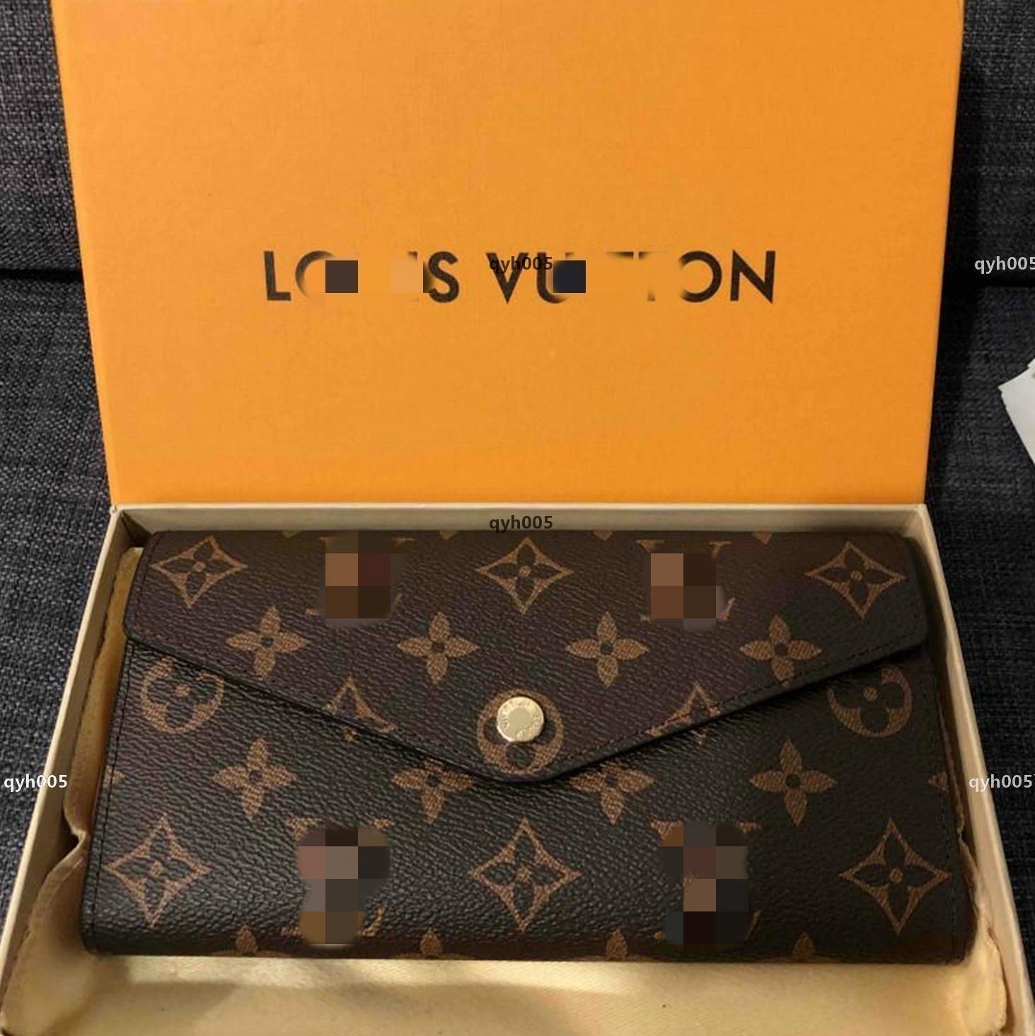 

GGs Louiseity Viutonity LVs YSLs wallet 2PCS/SET CARD HOLDER EMILIE Womens Sarah Clemence Pouch Pochette Accessoires Coin Purse bag nvqG