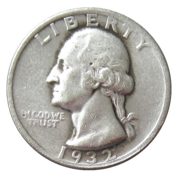 

US 1932-P-S-D Washington Quarter Dollar Craft Silver Plated Copy Coins metal dies manufacturing factory Price