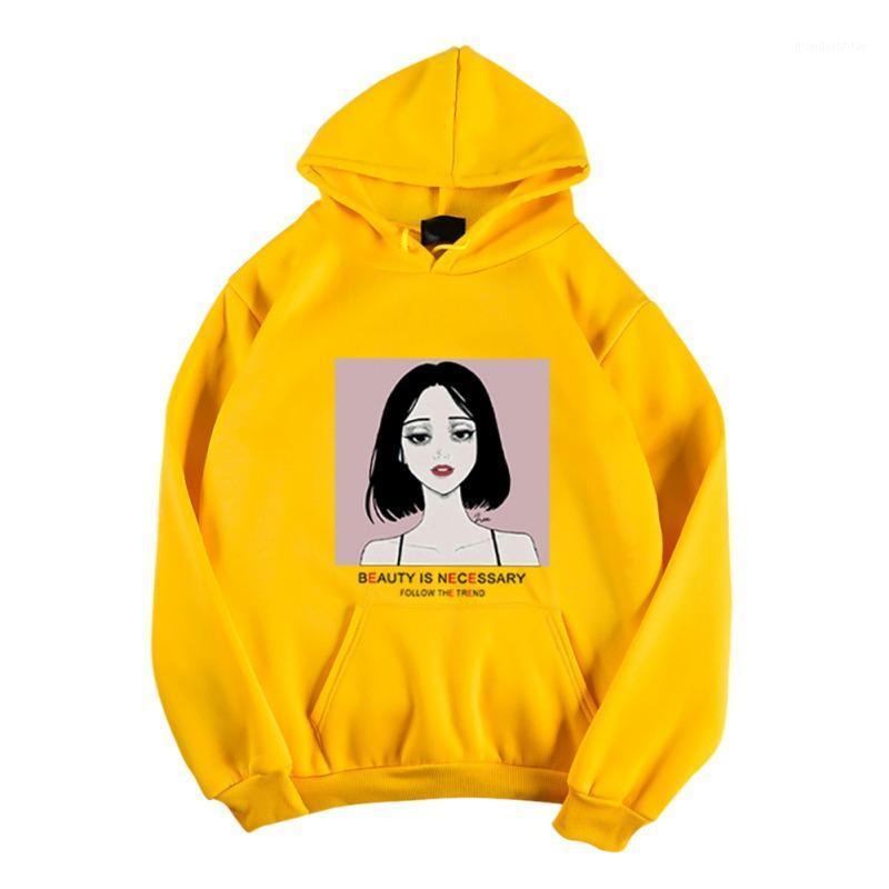 

Women's Hoodies & Sweatshirts Autumn Winter Women Anime Avatar Print Hoodie Pocket Loose Casual Long-sleeved Hooded Sweatshirt Plus Size