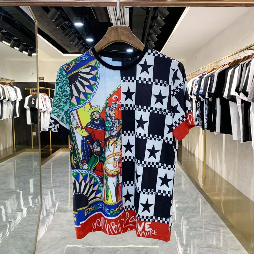 2022 Top designer mode T-shirts de luxe Men Femmes Alphabet Print Clans Summer Asian Taille M-XXXL G1105