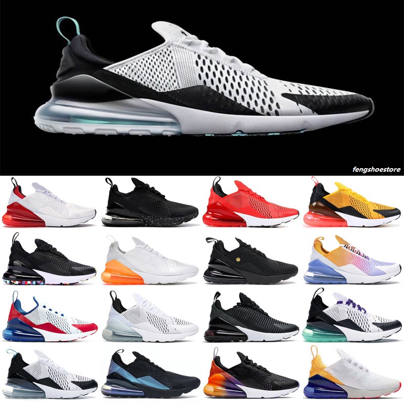 

Top Quality Classic 270 Men Women Tennis Running Shoes Navy Blue Triple Black White Barely Rose Pink Red Dusty Cactus Dark Stucco Run Sports Sneakers Trainers 36-45, W040