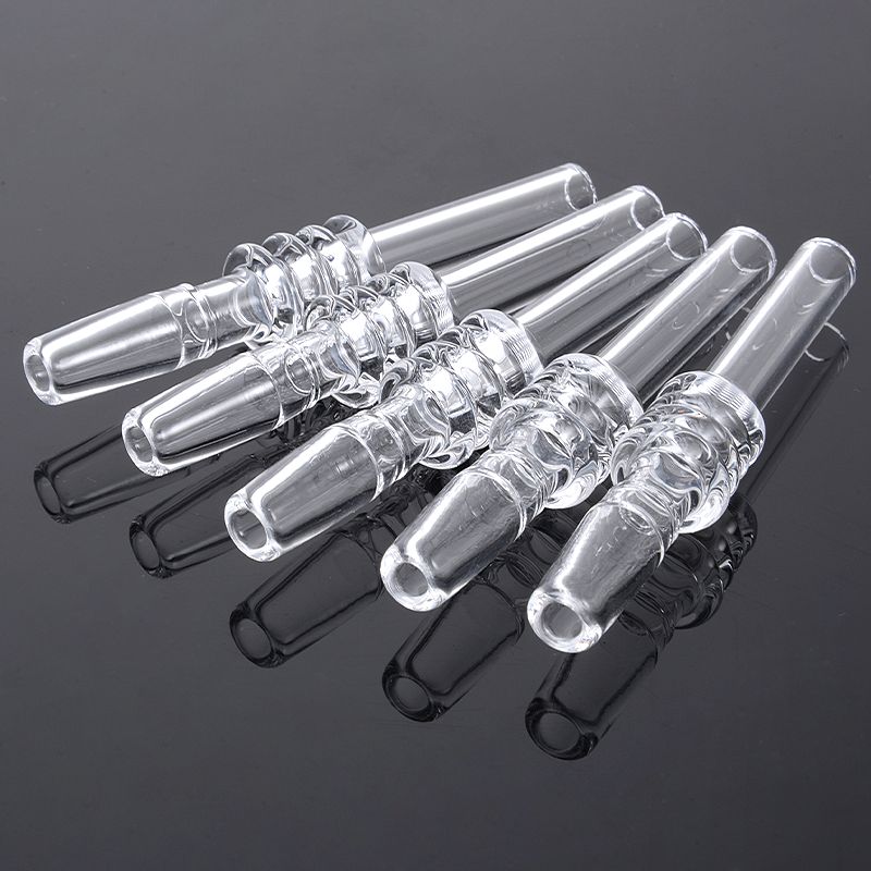 

Quartz Tip Nail Smoking Accessories With 10mm 14mm 18mm Male Joint For Mini Nector Collector Kits Dab Tools Quartz Nails GQB19