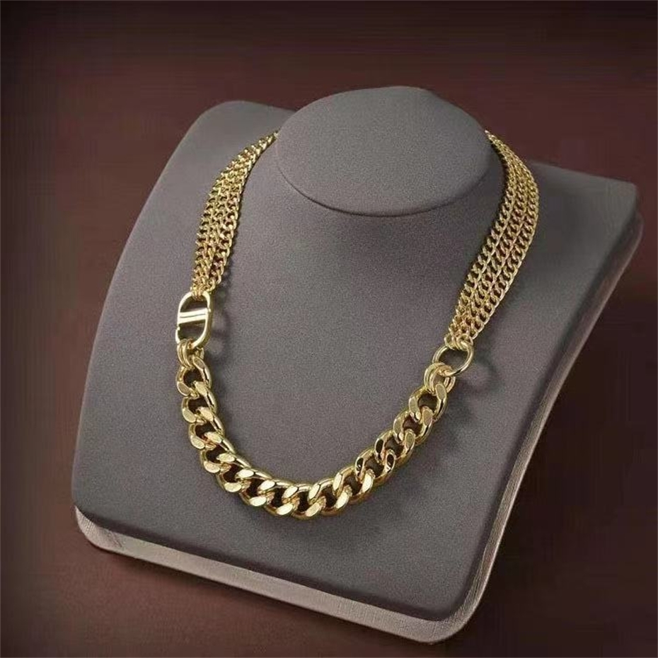 

20% OFF 2022 New Fashion Designer Jewelry neckchain family tassel multi-layer Necklace
