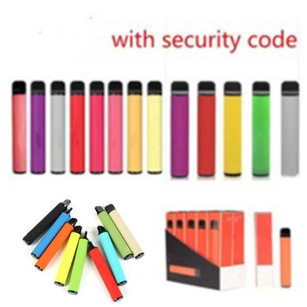

800 Puffs Bar Plus puff 800 88 Colors cigarettes Disposable e-cigarettes 550mAh Battery 3.2ml Pre-Filled Vape vs 2800 puff flex