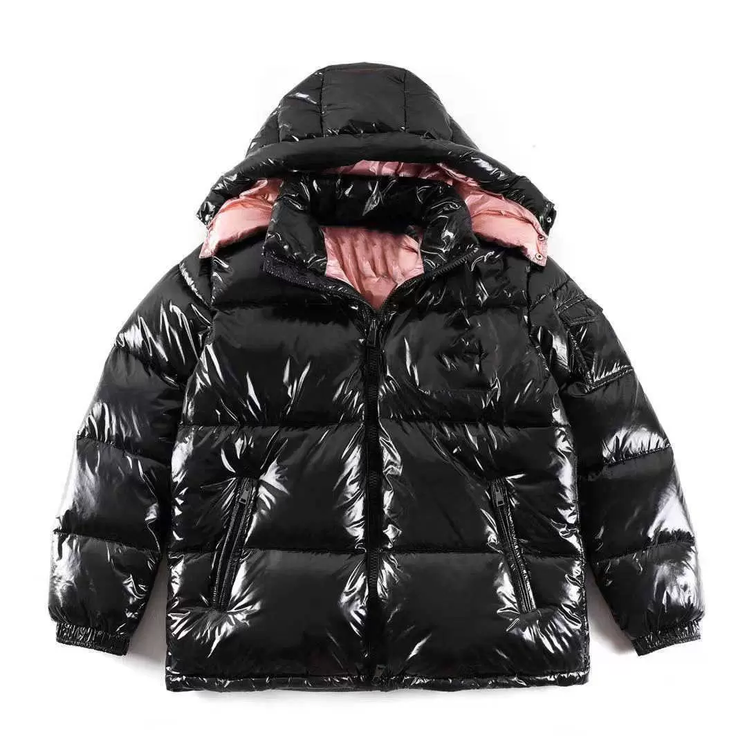 

Monclair monclair mens down jacket French brand Autumn and winter thick street hip-hop Wilson loose couple jackets Parkas, Purple