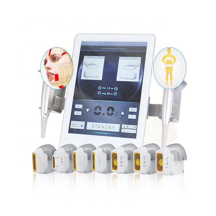 

other beauty equipment High Intensity Focused Ultrasound 7D machine Body/Face Slimming Machine For Wrinkle Removal and face lifting with 7 cartridges