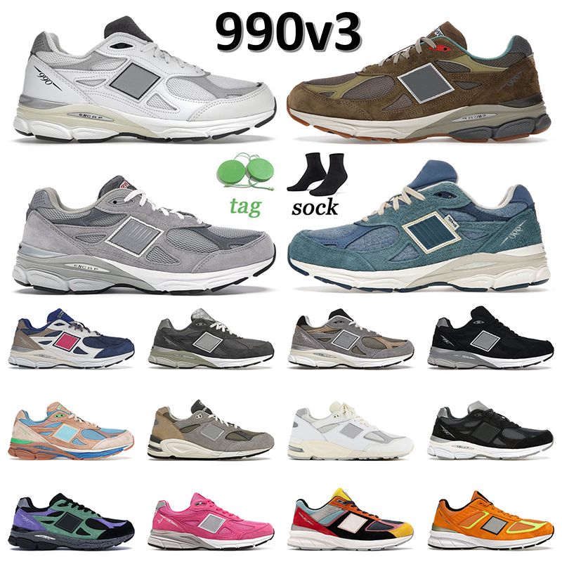 

990v3 Designer Mens Women Running Shoes 990 v3 MiUSA Teddy Santis Sea Salt Bodega Here To Stay Grey Kith Genesis Tornado Elephant Skin Sports Trainers Sneakers 36-45, C1 v2 miusa teddy santis marblehead ince