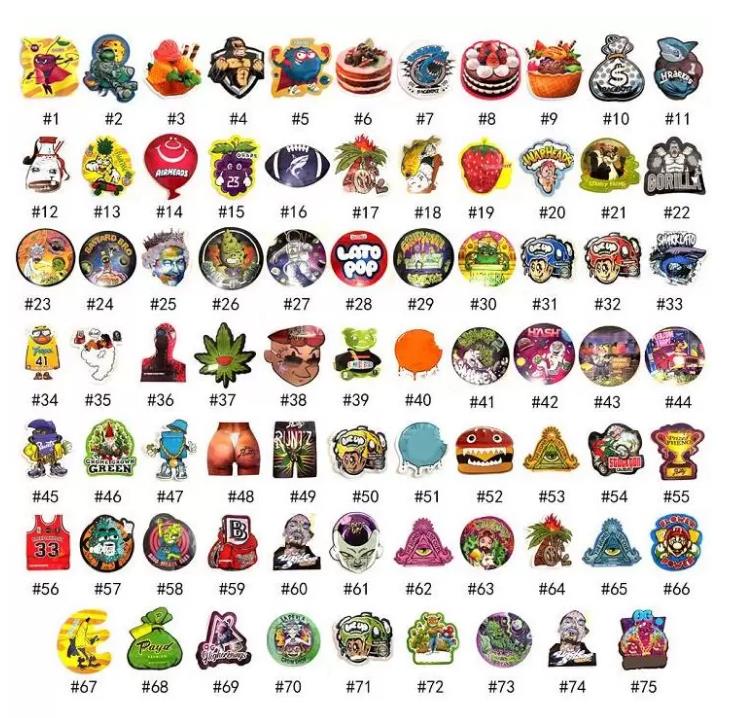 

Newest Die Cut unique shape bags backpack boyz stoner patch sharks hrarkrs cake warheads Special-shaped package mylar bags