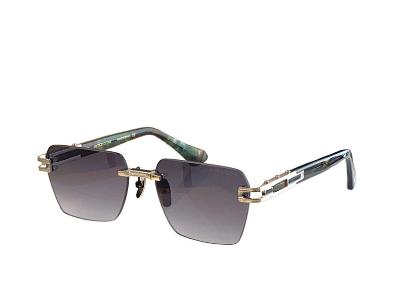 

New fashion design sunglasses MATE EVO ONE rimless square lens Japanese handmade masterpiece popular and simple style high end outdoor uv400 protection glasses