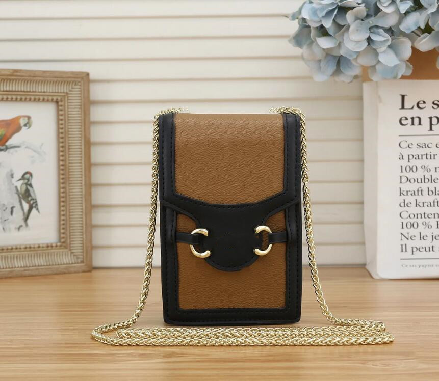 

Mini tote bags women crossbody Shoulder handbags cmobile phone small square bag lutch Leather purse Luxurys Designers chain wallet Horsebit flip cover pochette, Extra freight