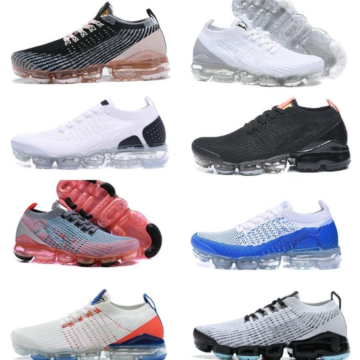 

2022 Top Quality Vapores Fly 2.0 Knit 3.0 Cushion Mens Running Shoes Classic Triple Black Metallic Gold Zebra Sail Oreo Sapphire Blue Women Sports Sneakers Trainers, Please contact us