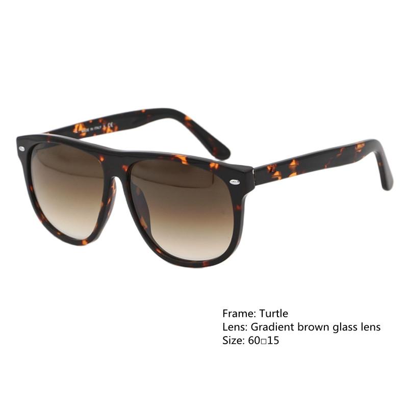 

Sunglasses Boyfriend Style Acetate Frame Classical Glass Lens 60 Oversized 4147 Unisex Women Summer Driving Fashion Quality
