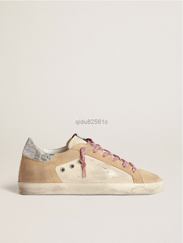 # Golden # goose # baskets mode super star sales chaussures sales créateurs luxueux italien vintage à la main de sable super étoile baskets en da