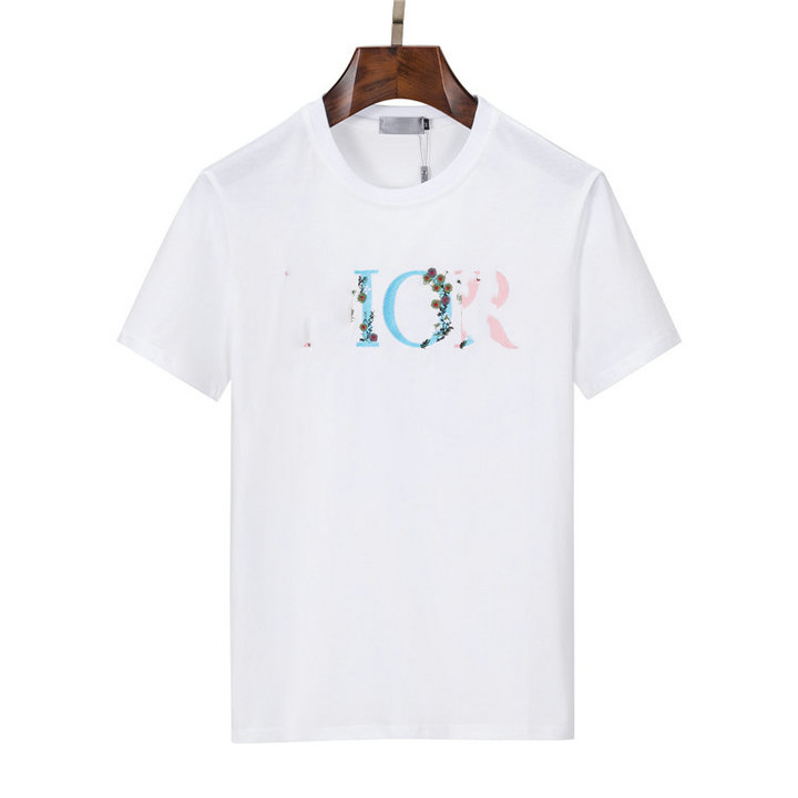 2022 Summer New T Shirts for mens Designers Pure Cotton Breathable Short Sleeve Men Clothing Color Black White Green Letter Print Tees
