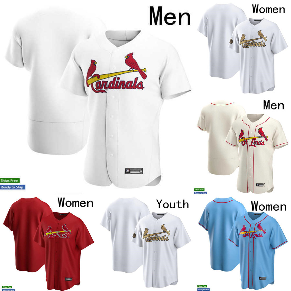 

2022 All-Star St. Louis''Cardinals 4 Yadier Molina 28 Nolan Arenado 1 Ozzie Smith 6 Stan Musial 46 Paul Goldschmidt 11 Paul DeJong Baseball Jersey, Colour