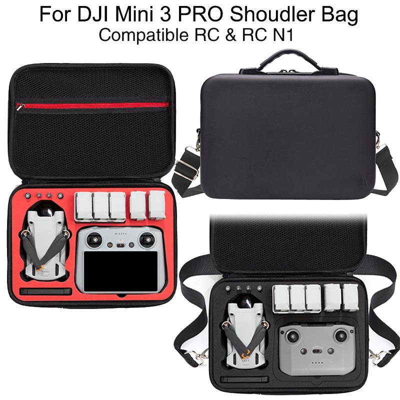 

Duffel Bags For Dji Mini 3 Pro Storage Bag Rc Remote Controller Portable Carrying Box Black Case Handbag Smart AccessoriesDuffel DuffelDuffe