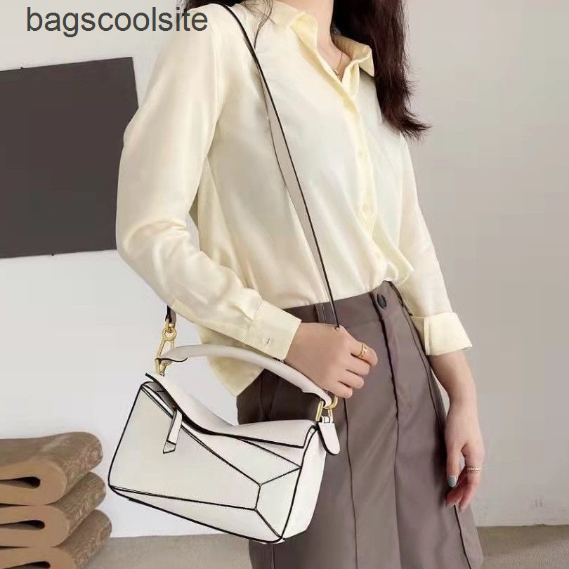 Sac mini puzzles en cuir en cuir 2022 Loews sacs à main design de concepteur crossbody woman udln