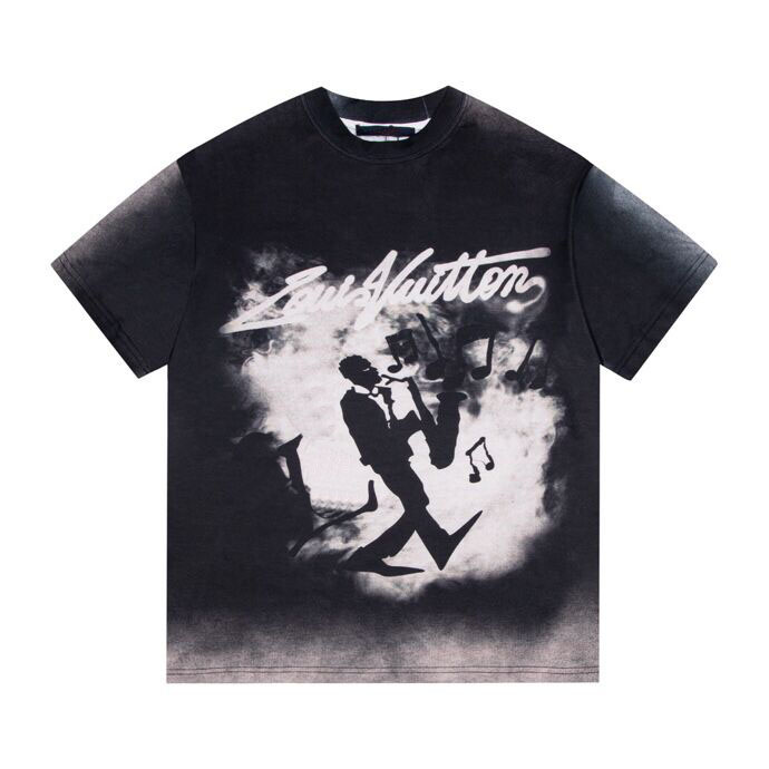 T-shirts Plus pour hommes Polos Street Fashion Lettres imprimées Manches courtes 100% coton Shorts et t-shirts pour hommes polyvalents et beaux d