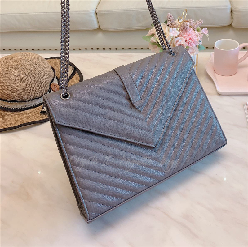 Designer enveloppe portefeuille femmes mode sacs à main sac à main décontracté or chaîne en argent bandoulière célèbre embrayage sacs à main d'af