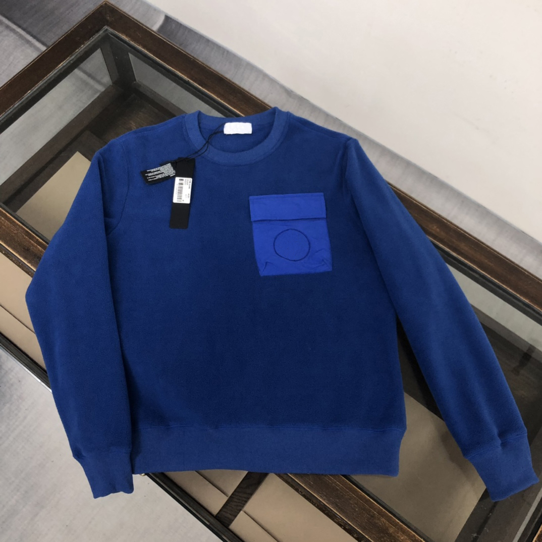 2022 Autumn and winter new brand designer hoodie high quality fleece material warm hoodies fashion pocket stitching design luxury mens hoodie
