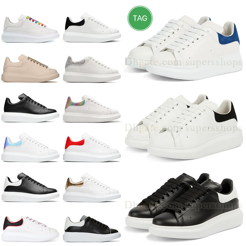 

Oversized Sneakers Luxury Designer Men Woman Leather Platform White Black Mens Womens Runnig Shoes Sneakerr Mcsqueens 35-45, Pink 36-40