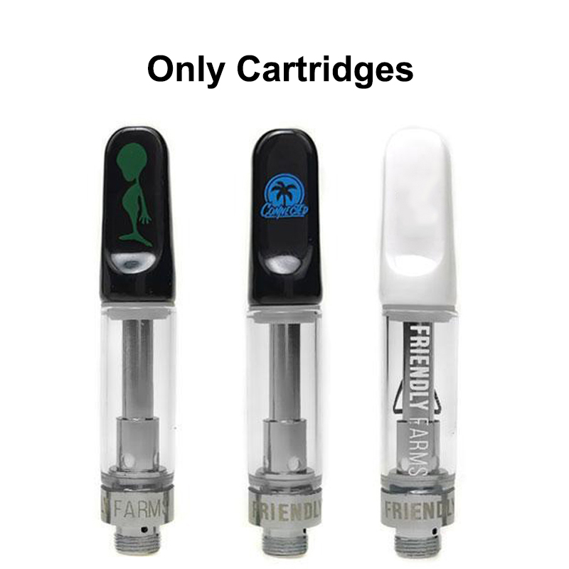 

Friendly Farms Atomizers FF Live Resin Ceramic Glass Vape Carts 0.8ml 1.0ml Clear Tank 510 Thread Cartridges