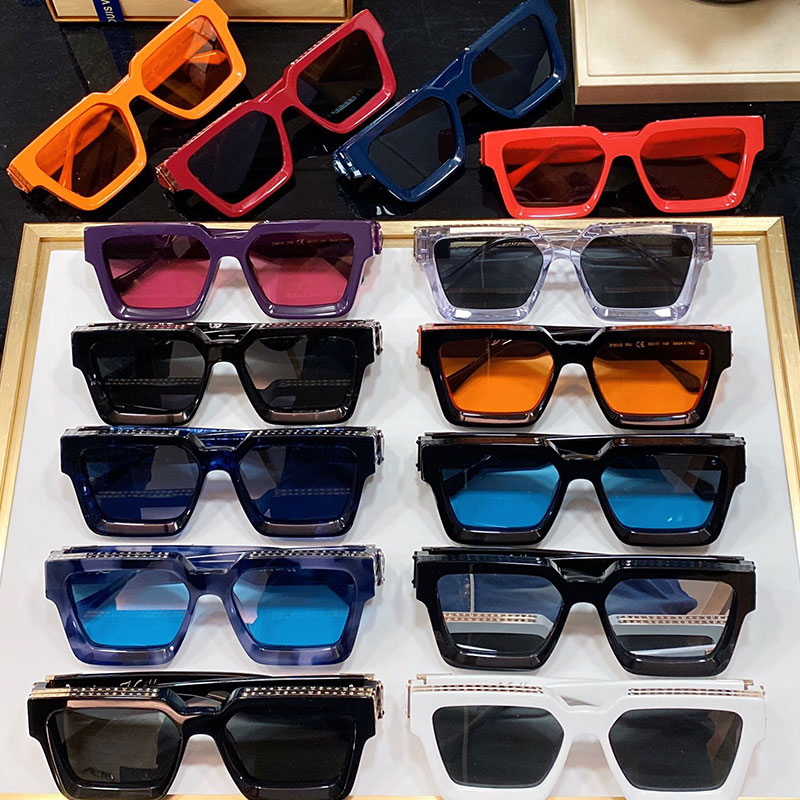 

Mens Womens Sunglasses Millionaire Classic Designer Sunglasses Z1601E Color Future Fashion Shopping Leisure Vacation Party Driving UV Protection Belt Box