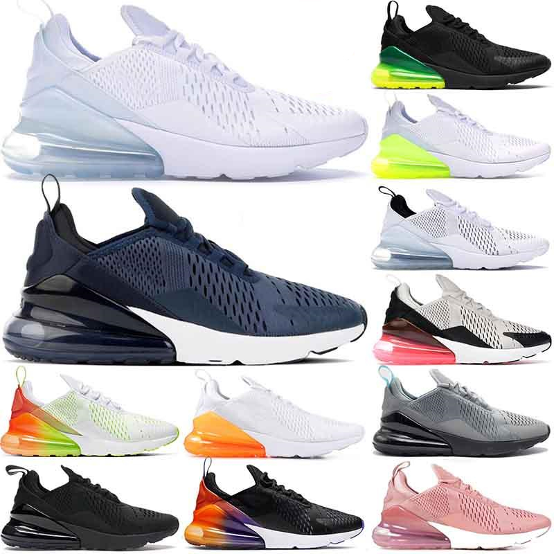 

running shoes for men women des chaussure white black neon usa be true cactus barely rose rough green mens trainers womens air max airmax 27c sports sneakers, 6# pink √