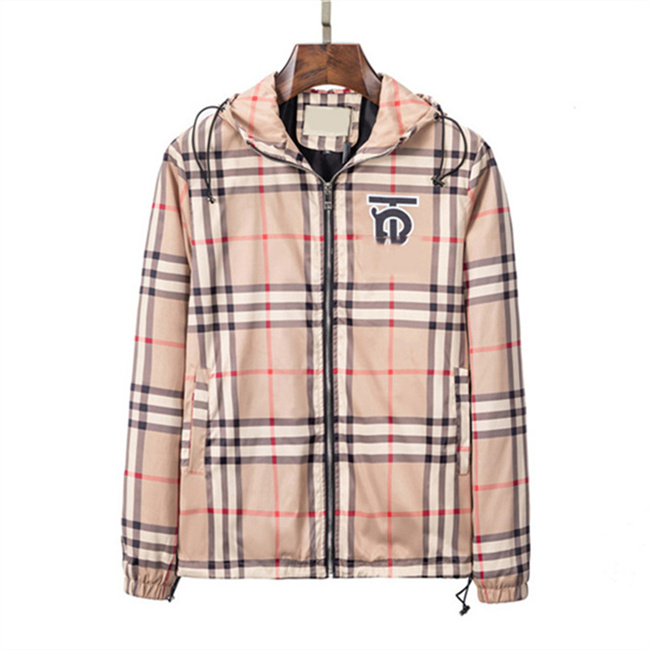 

New Designer Mens Jacket Long Sleeve Zipper Print Slim High Quality Fashion Men Jackets Autumn Winter Outdoor gz08